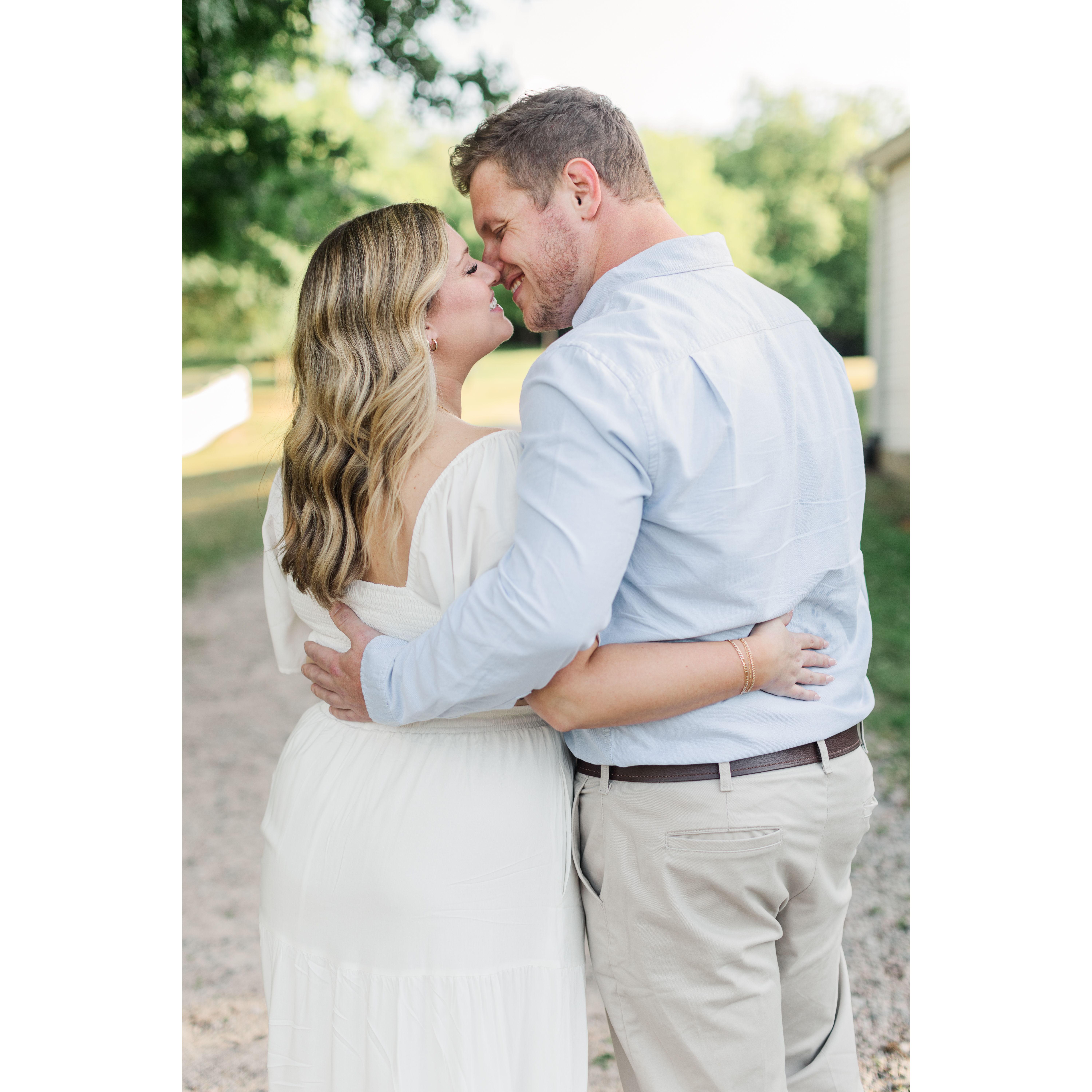 Engagement session captured by Amanda Nicole Photography
