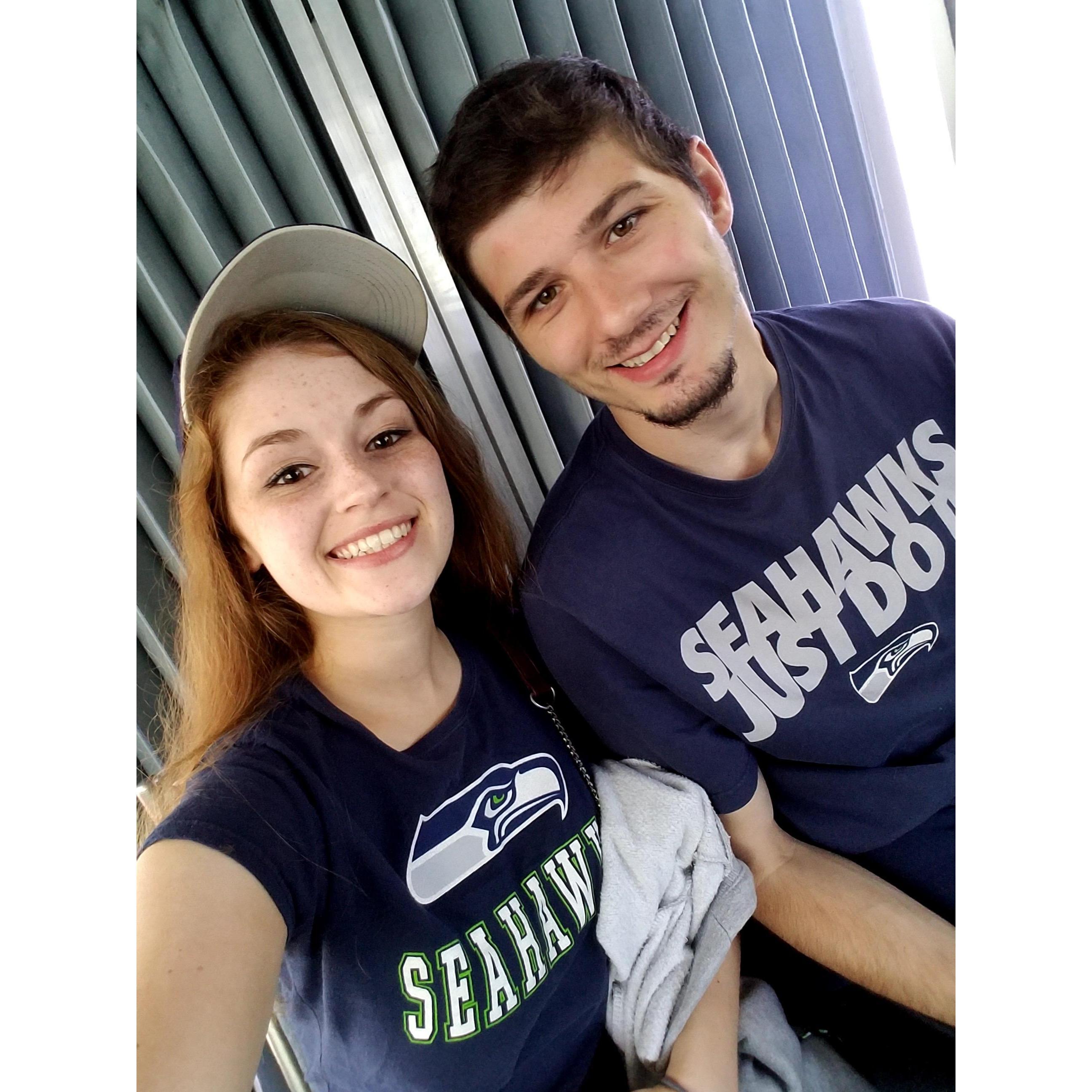 First Seahawks Game!