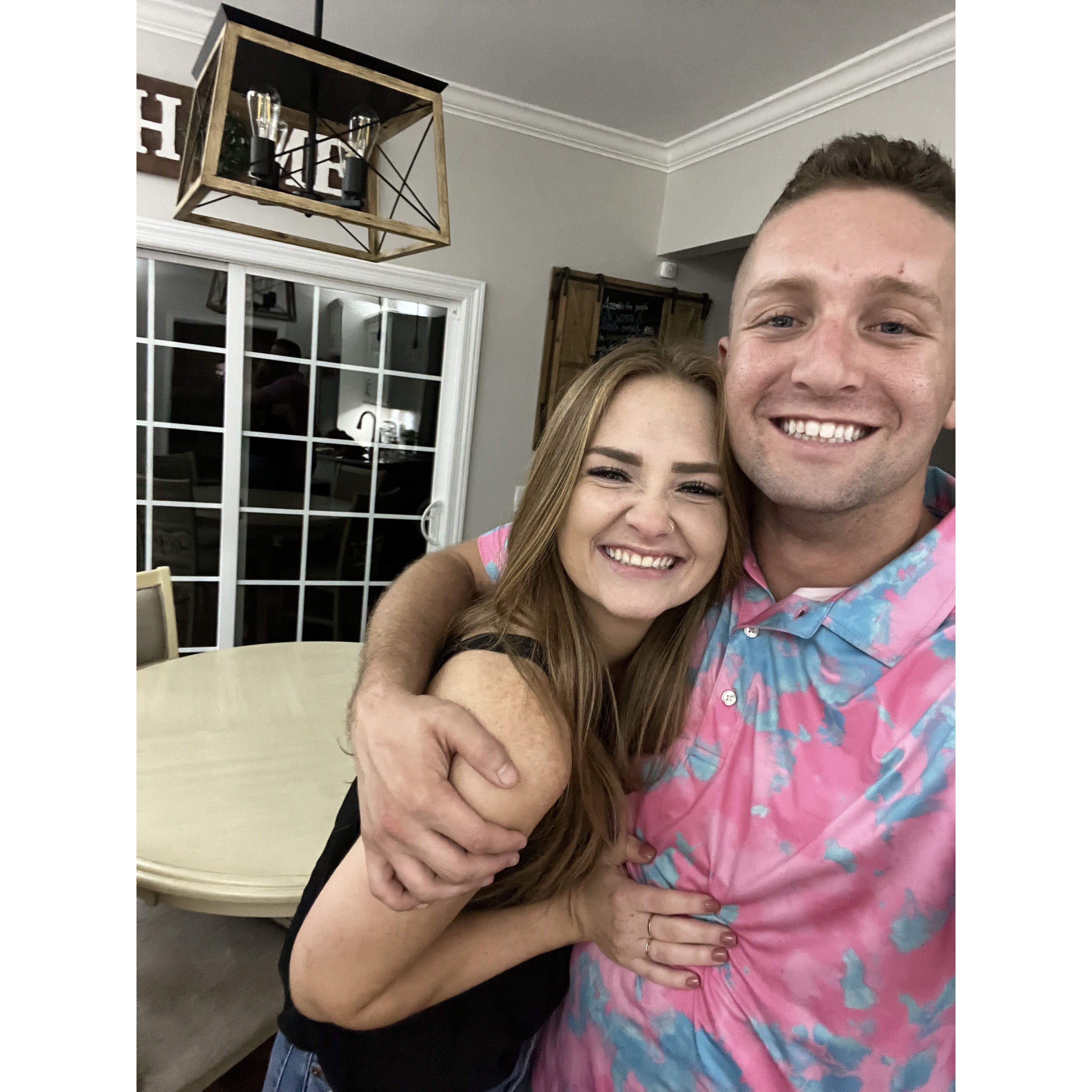 Our last photo before stepping into long distance for 8 months!