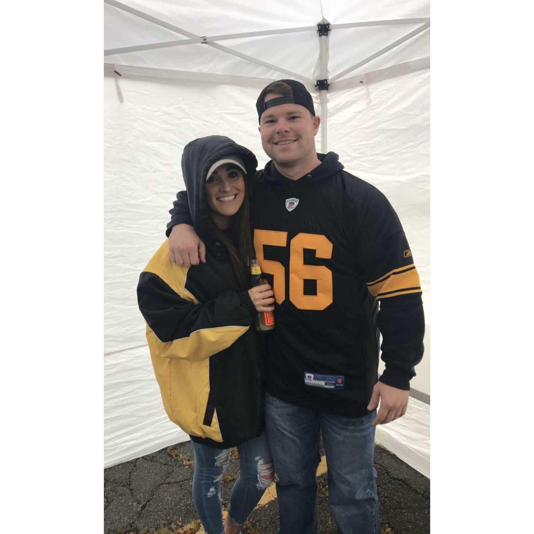 our first NFL game together