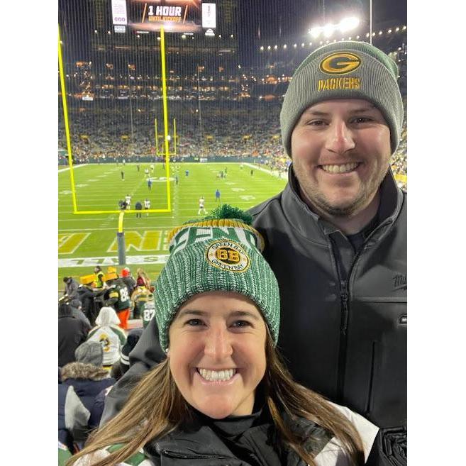 First Packer game together!
