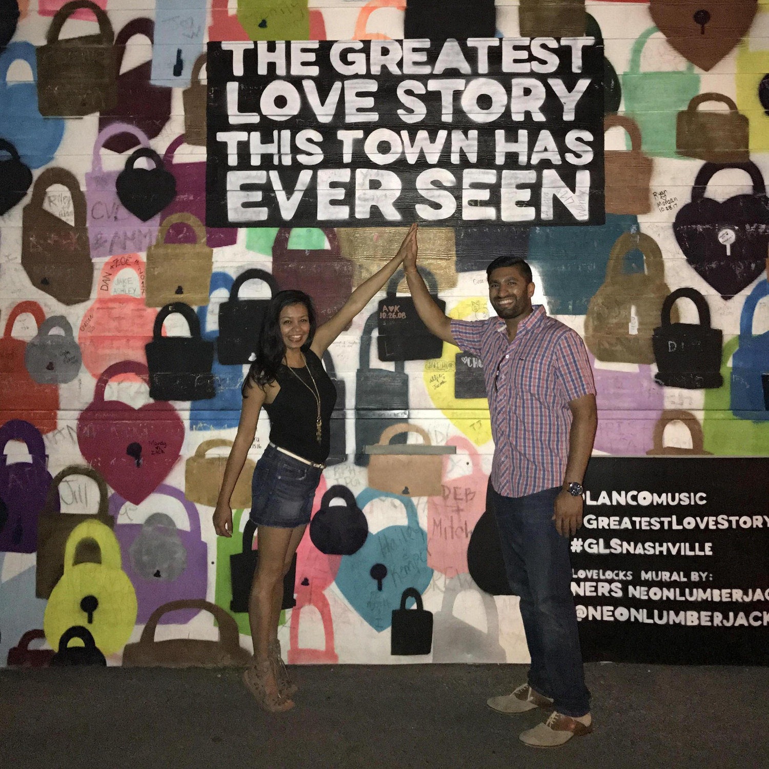 Our love story definitely grew immensely on our trip to Nashville.