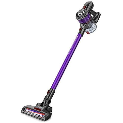 Cordless Vacuum, ONSON Cordless Stick Vacuum Cleaner, 250W Powerful Cleaning Lightweight 2 in 1 Handheld Vacuum with Rechargeable Lithium Ion Battery