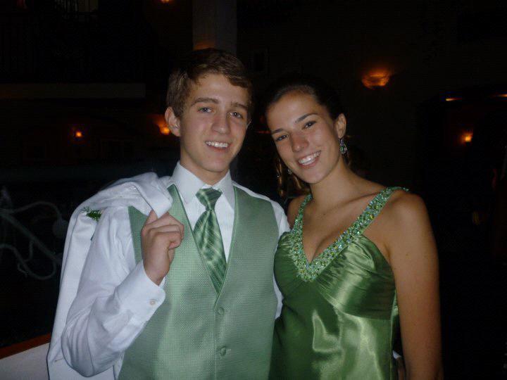 Our first prom.