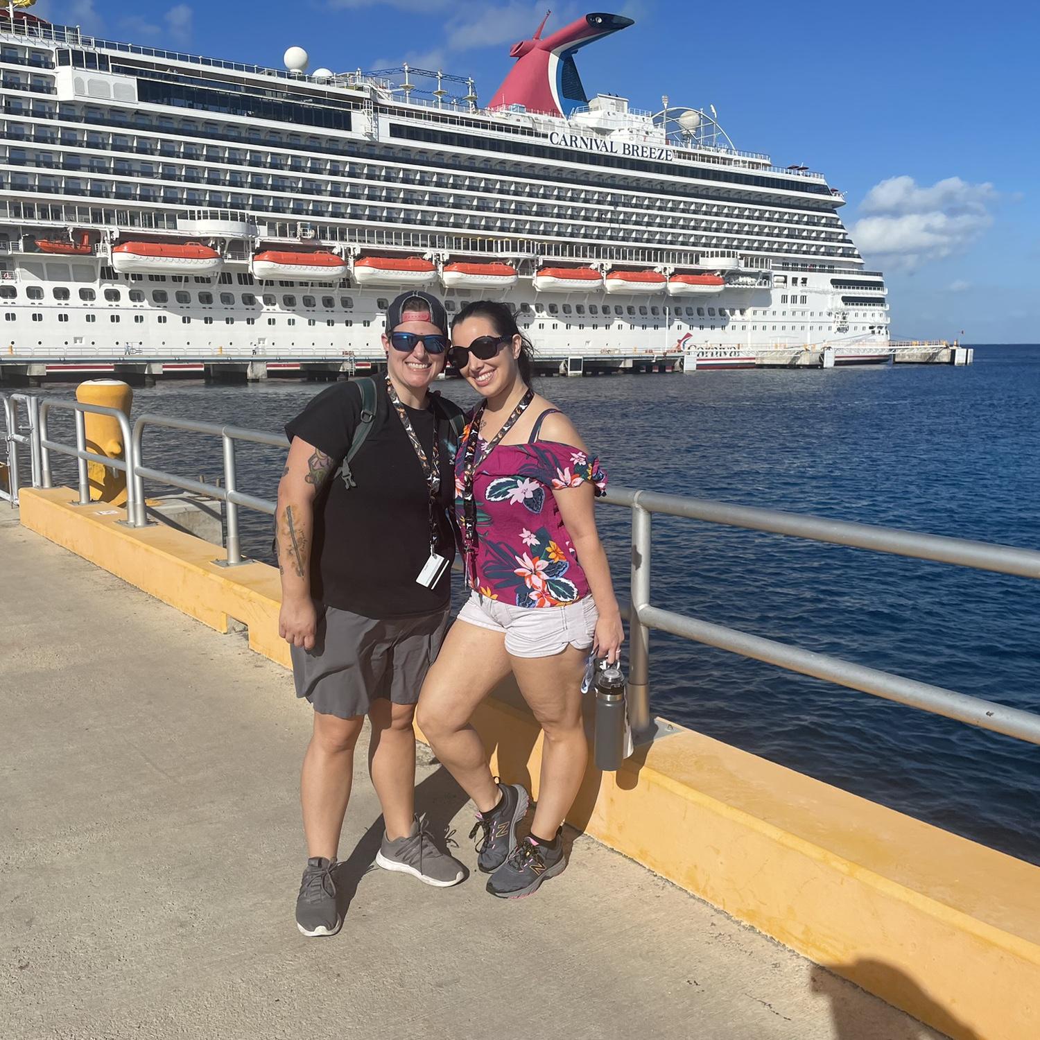 Sheena's "Big" birthday surprise. Where we found a love of cruising together.