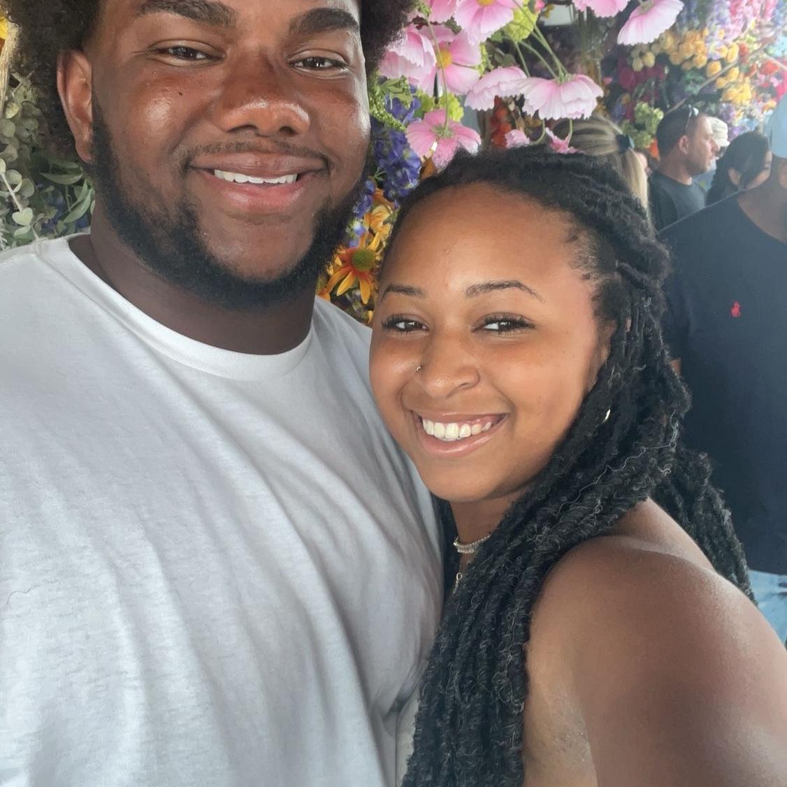 The day before he asked me to be his girlfriend. We took a trip to NY this day.