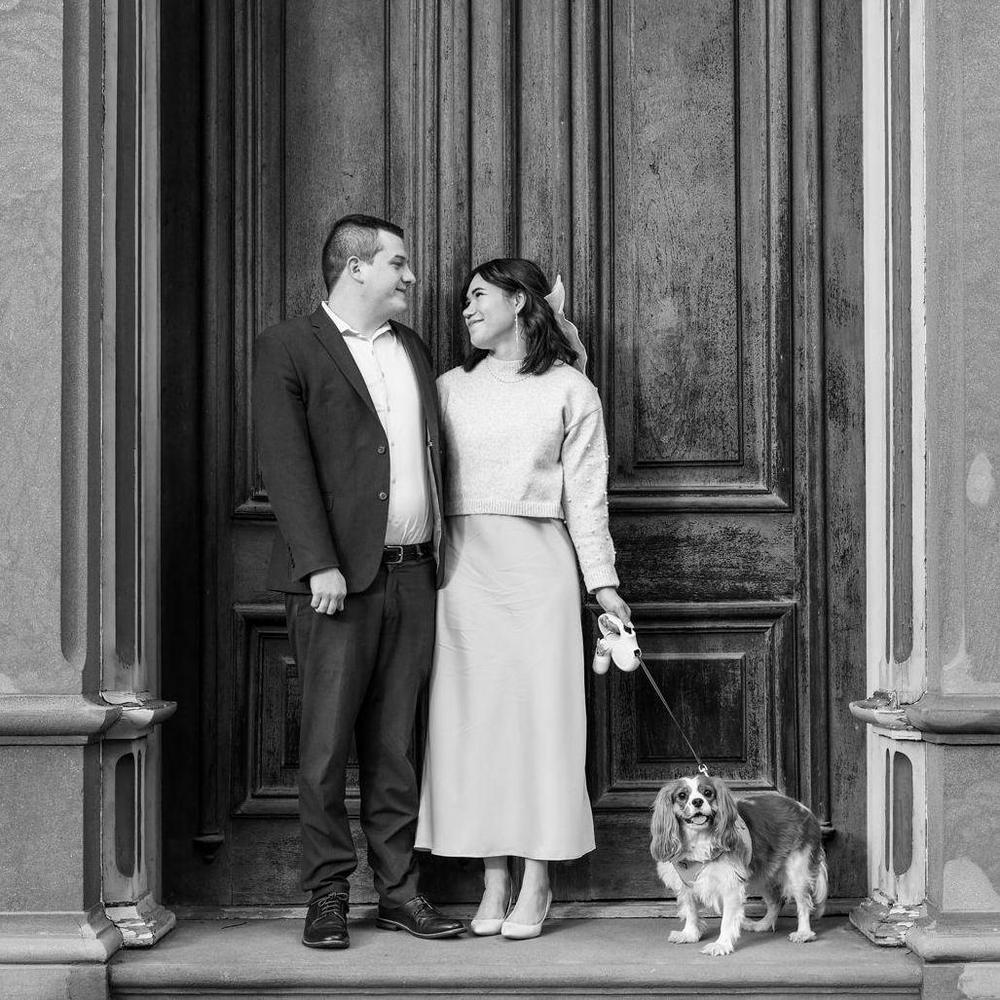 Sarah Rubin and Leigh Aman's Wedding Website, image size:1000x1000