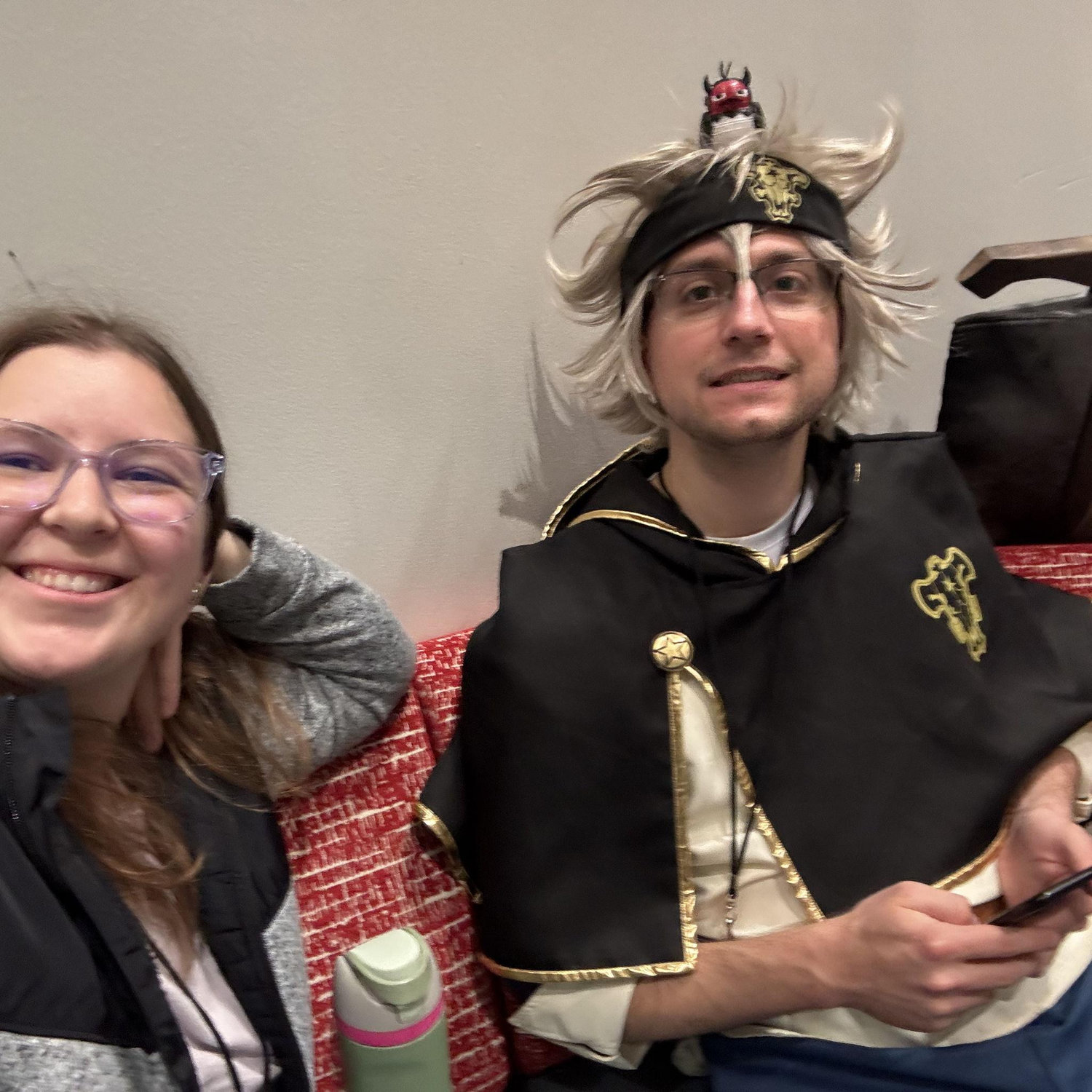 Eriq in his cosplay at Kumoricon 2025