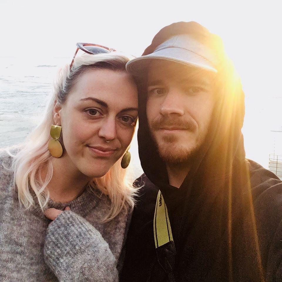 Our first Christmas in San Diego together.