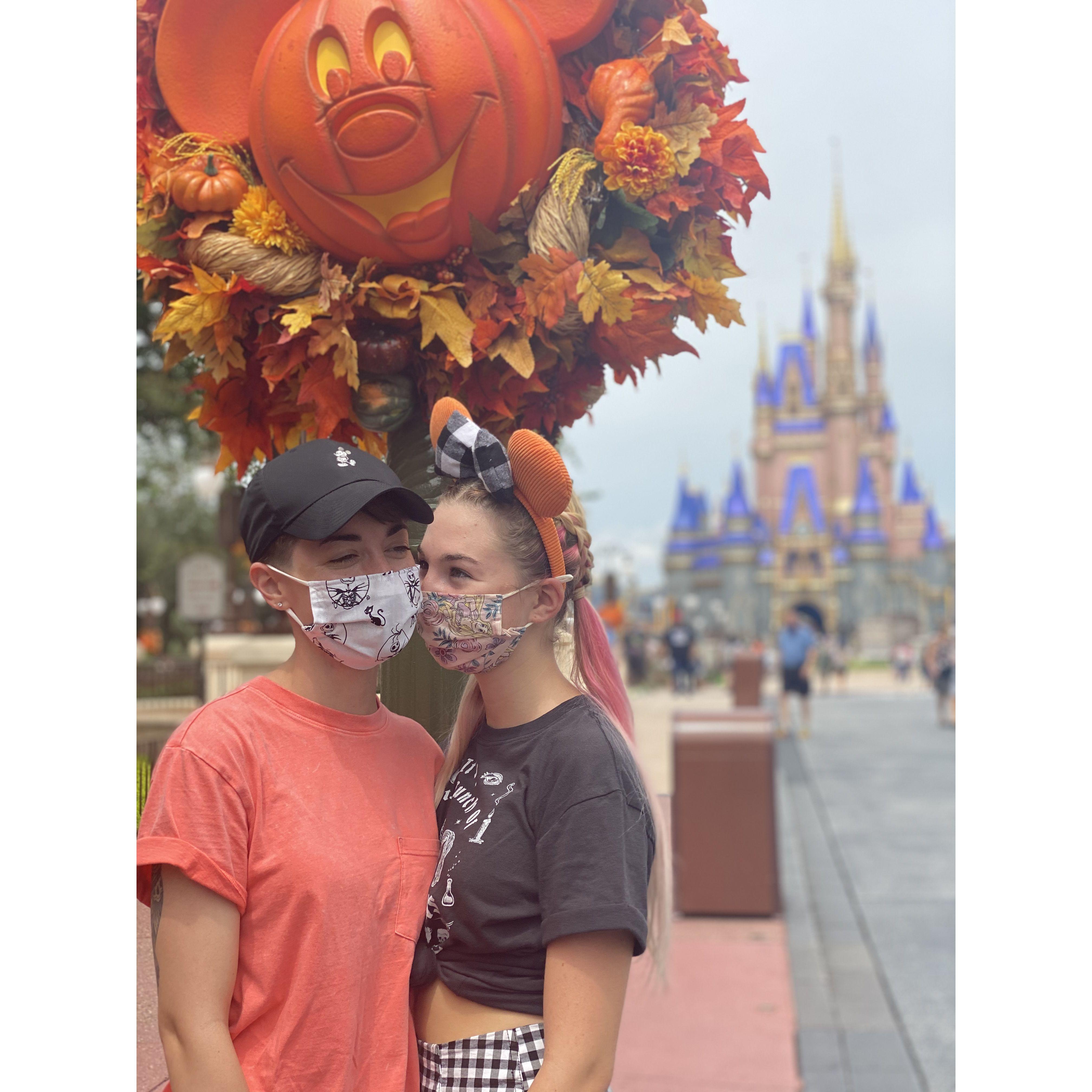 Our first trip to the Magic Kingdom together!