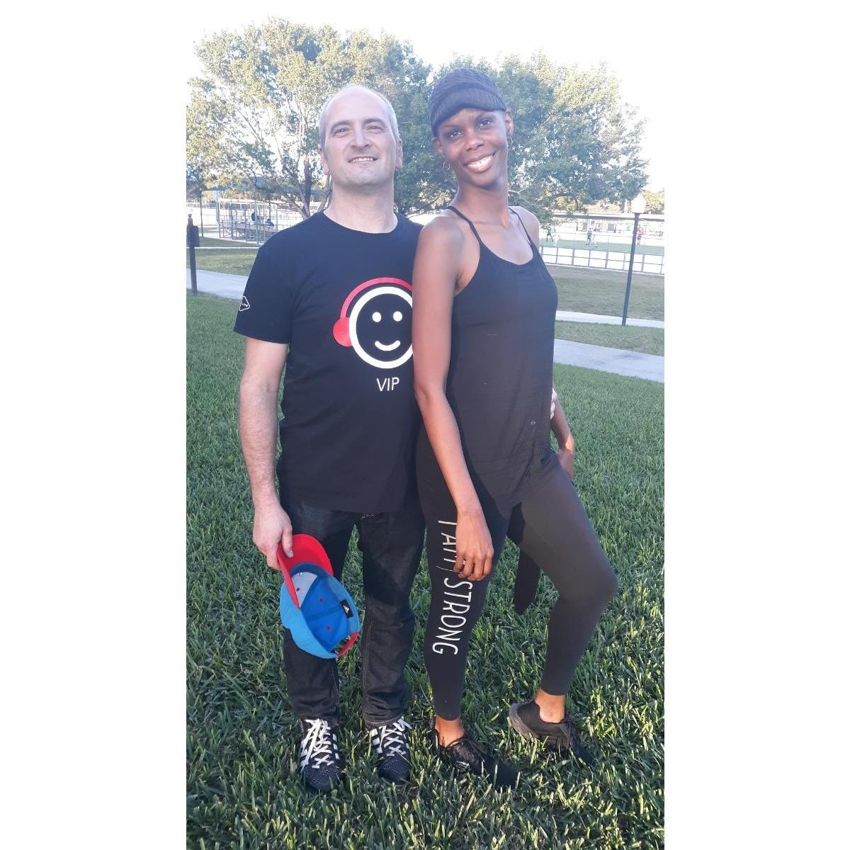 Our 1st Congregation picnic, as a couple.