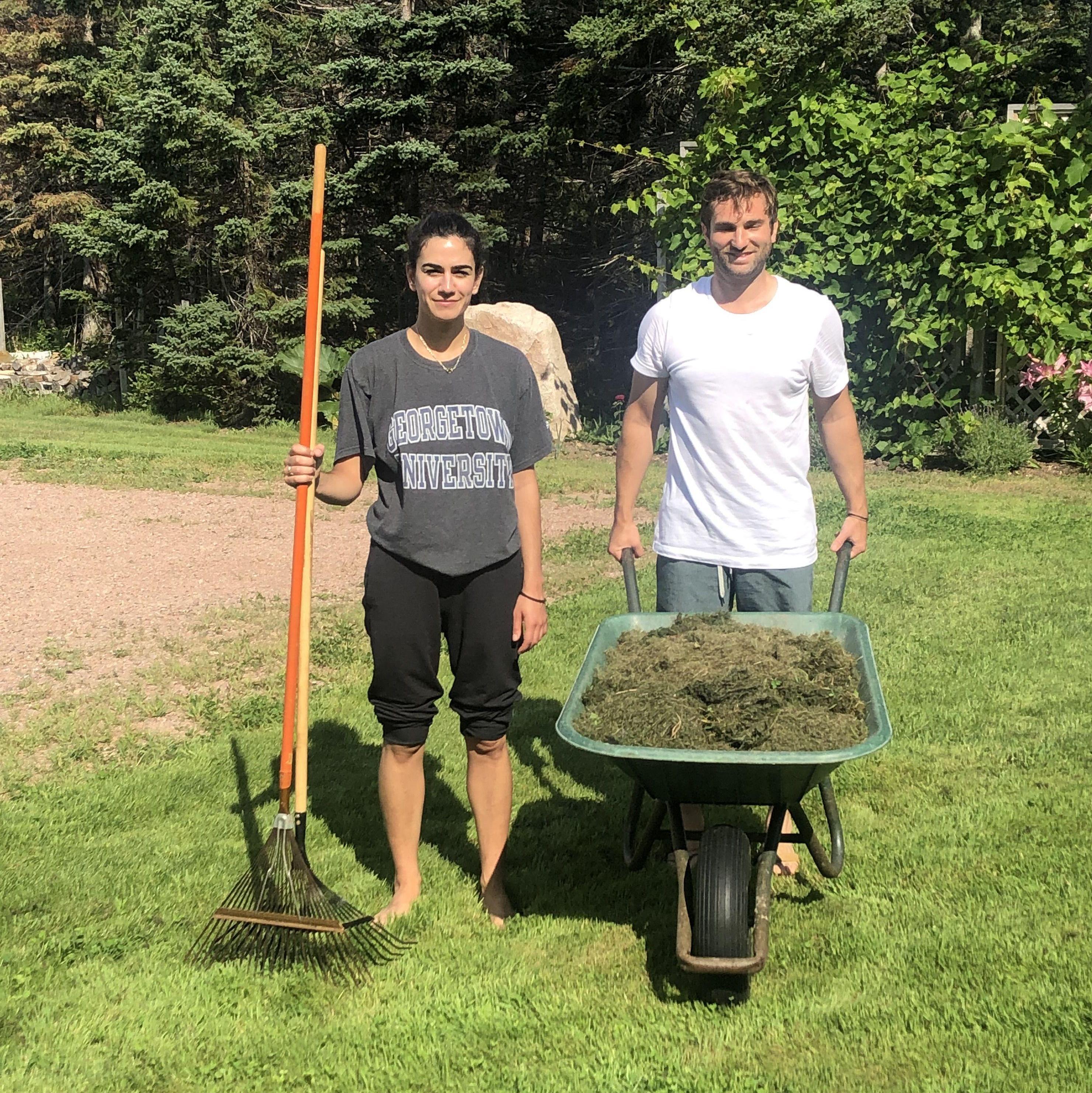 John Khattar's gardeners