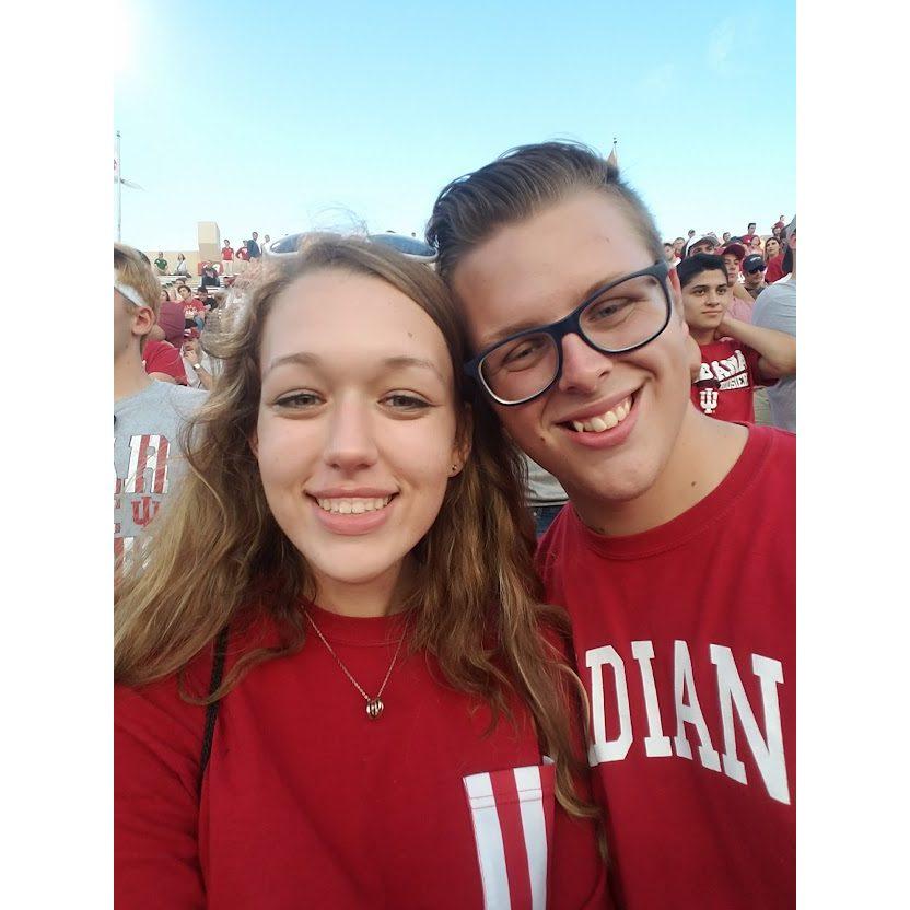 We made our relationship official our Freshman year Homecoming game