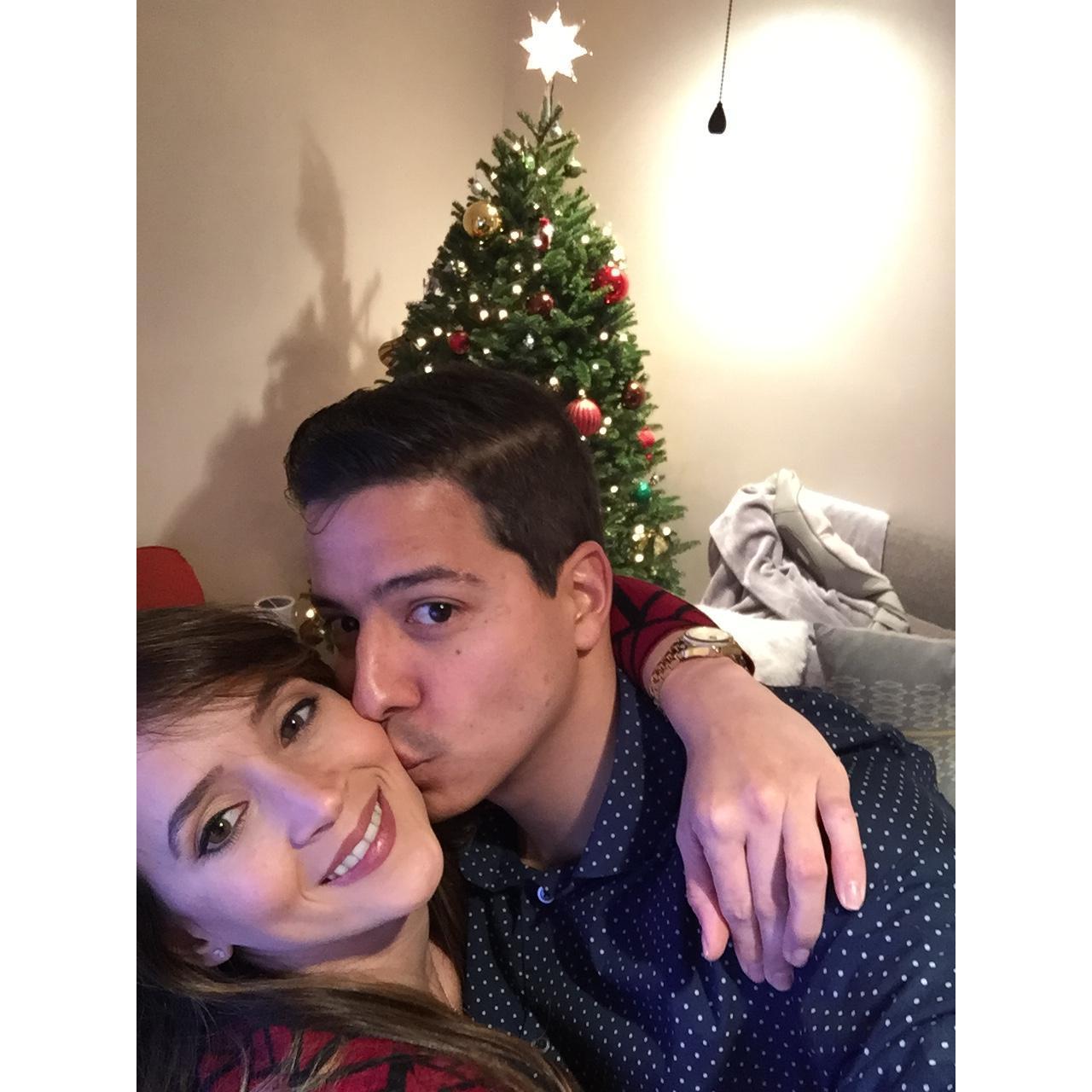Our first Christmas living in Brooklyn! We moved in THAT week. - Brooklyn, NY