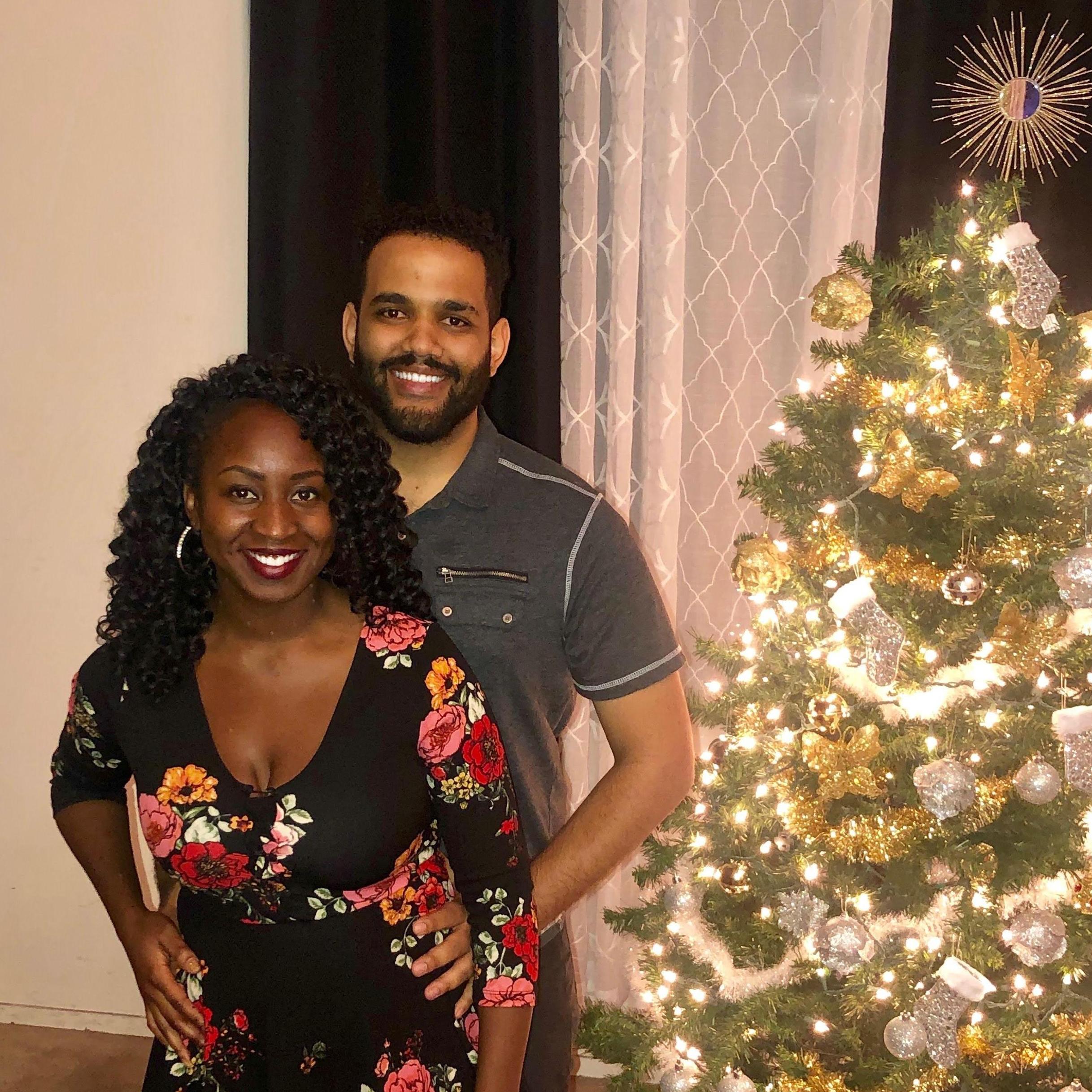 Our very first Christmas.