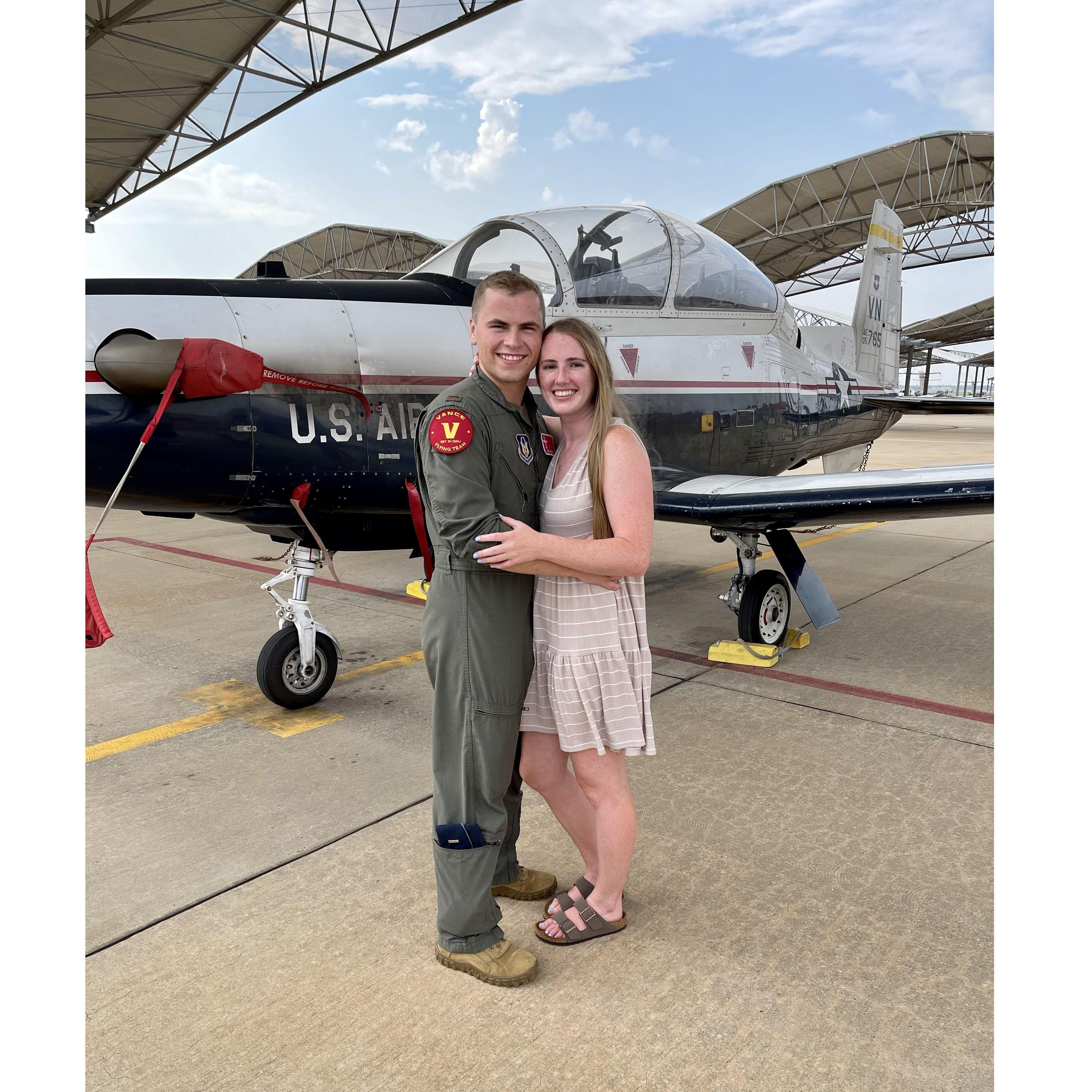 Pilot training in Oklahoma