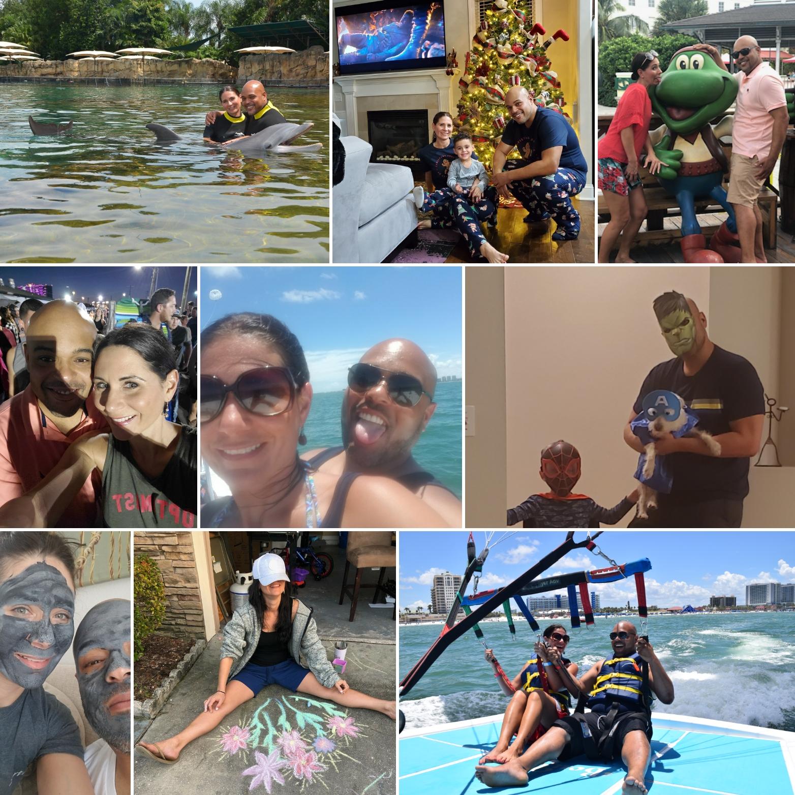 From cruises to face masks, always good times!