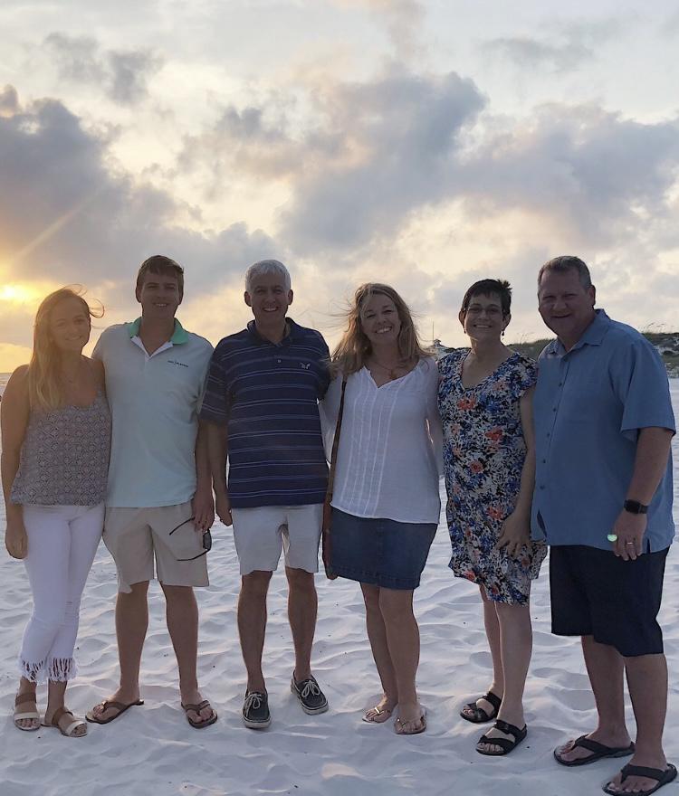 June 2018: The first time Kirk & Maddi's parents met, Clearwater Beach