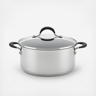 Momentum Stainless Steel Nonstick Covered Dutch Oven