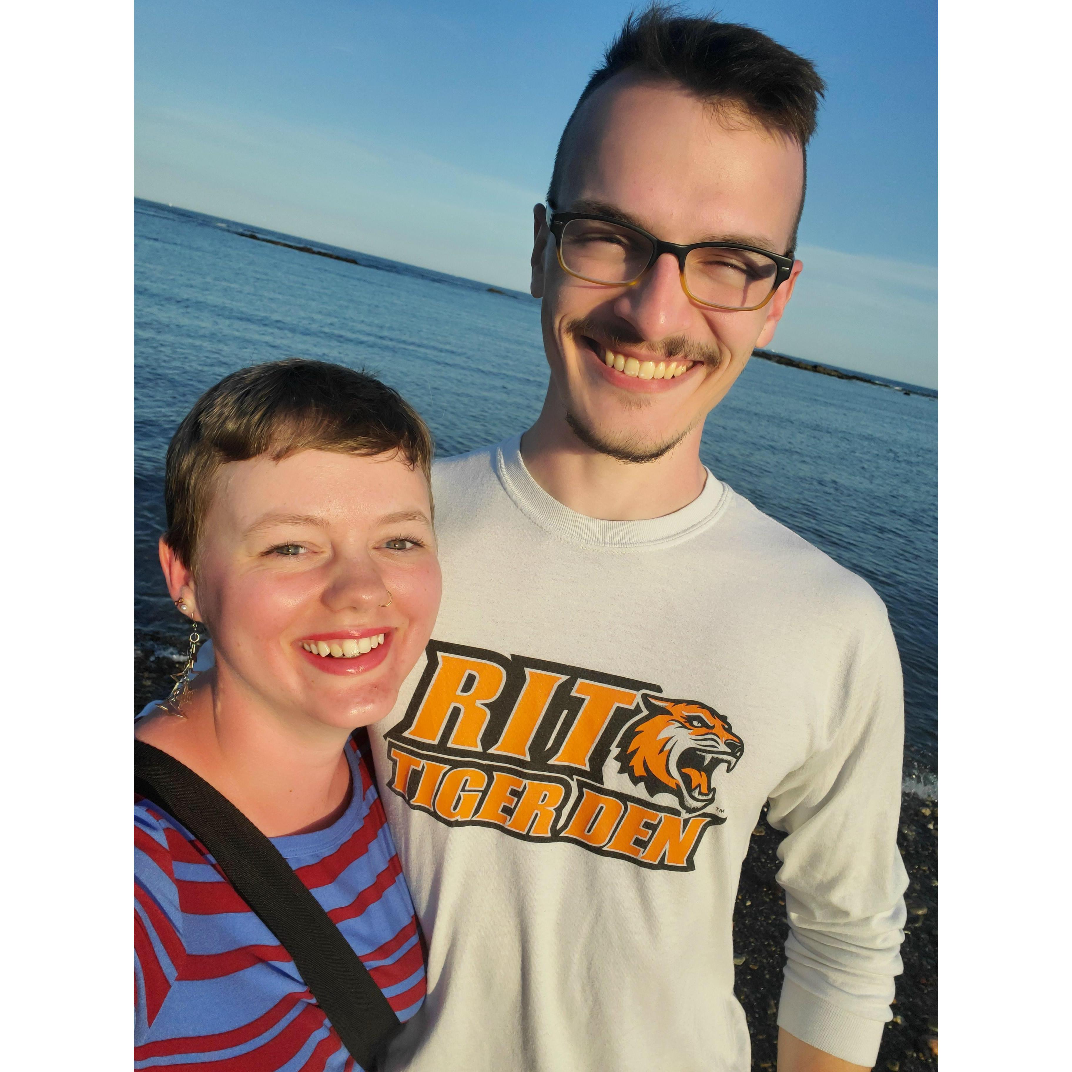 Portsmouth, NH post Nate's first air show - September 2021