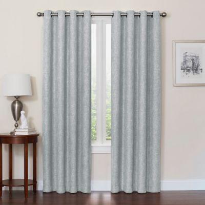 Quinn 108-Inch Grommet Top 100% Blackout Window Curtain Panel in Spa