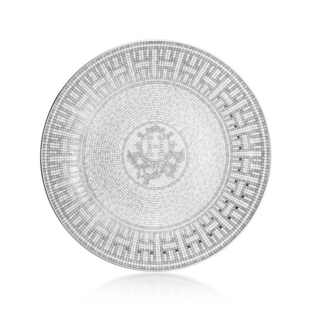 Hermès Mosaique Au 24 Platine Dessert Plate
