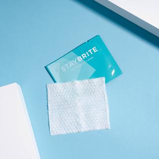 Stay BRITE: On-The-Go Teeth Wipes