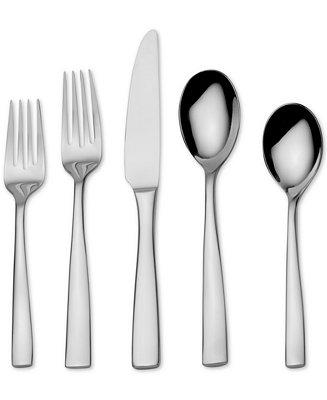 Delano Satin 20-Piece Flatware Set
