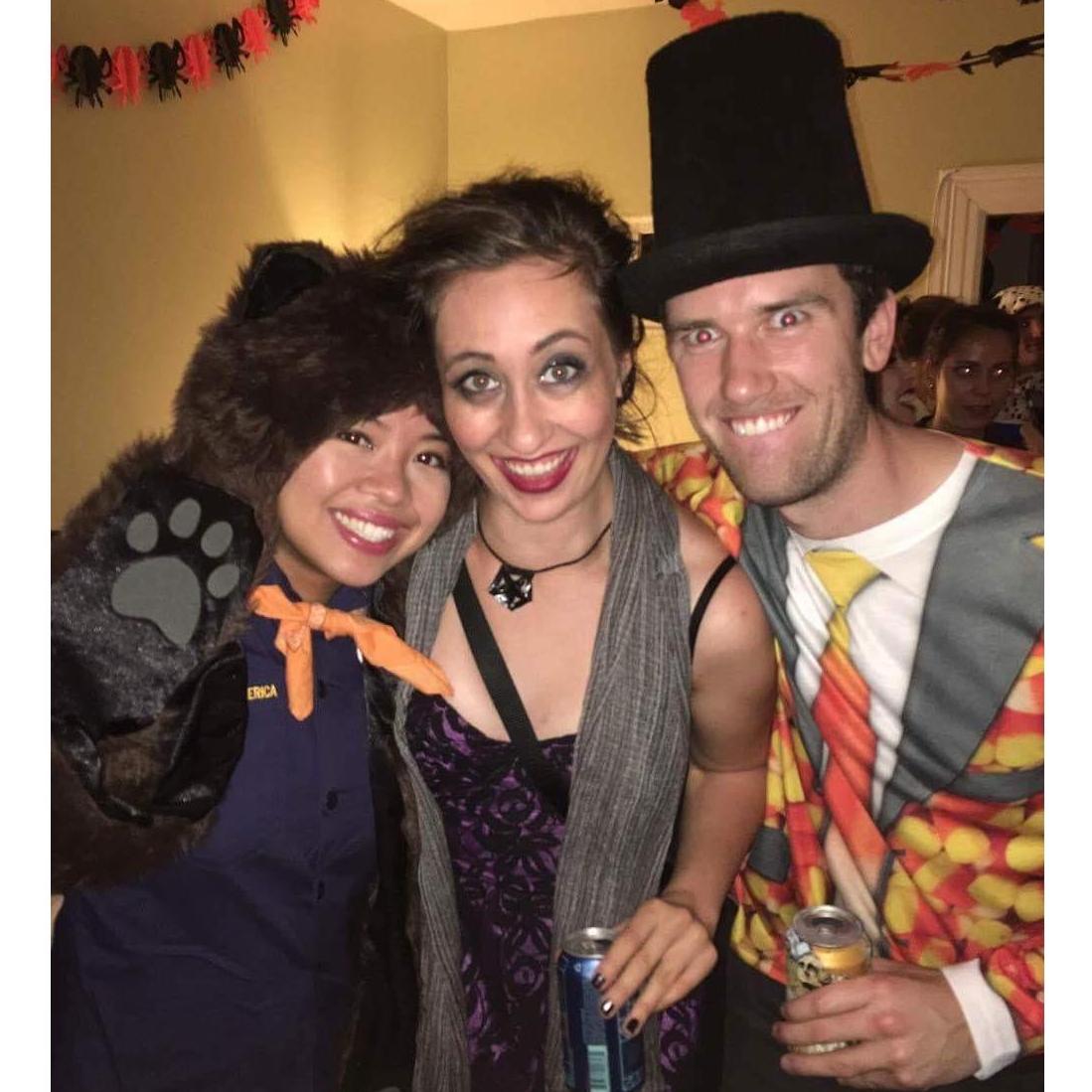 Never forget that Corey's halloween costume one year was just "the candy corn man." He has said he won't reprise the outfit for the wedding, but who can say what will happen...