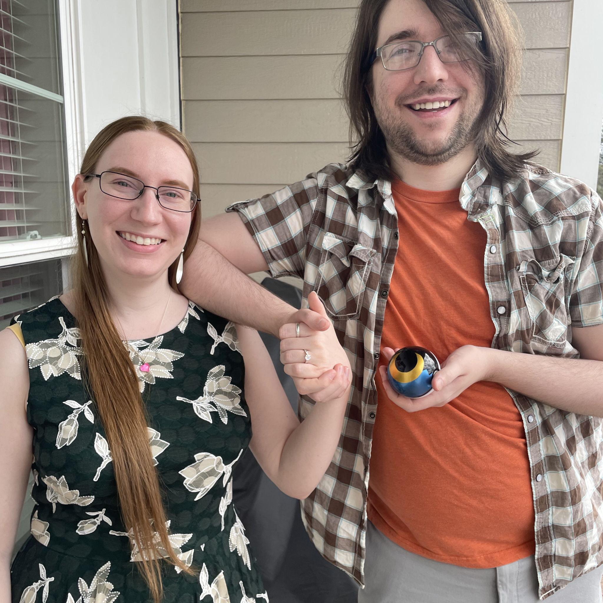 April 16th, 2023 in Rensselaer, New York the day Matt proposed to Kayla!