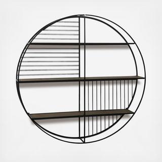 Round Metal Shelf