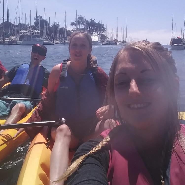 Mike Janet Natasha 
Kayaking
Santa Cruz - 08.2020