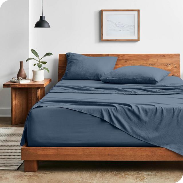 Sandwashed Microfiber Bering Sea King Sheet Set by Bare Home