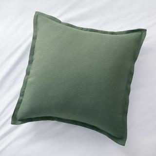 Pure Linen Solid Euro Pillow Sham