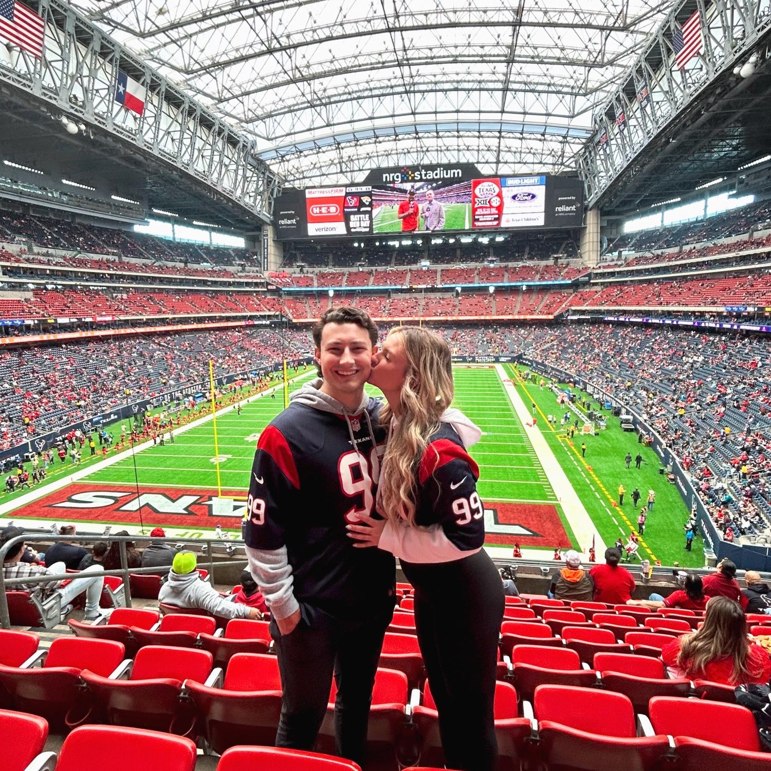 First Texans game together!!