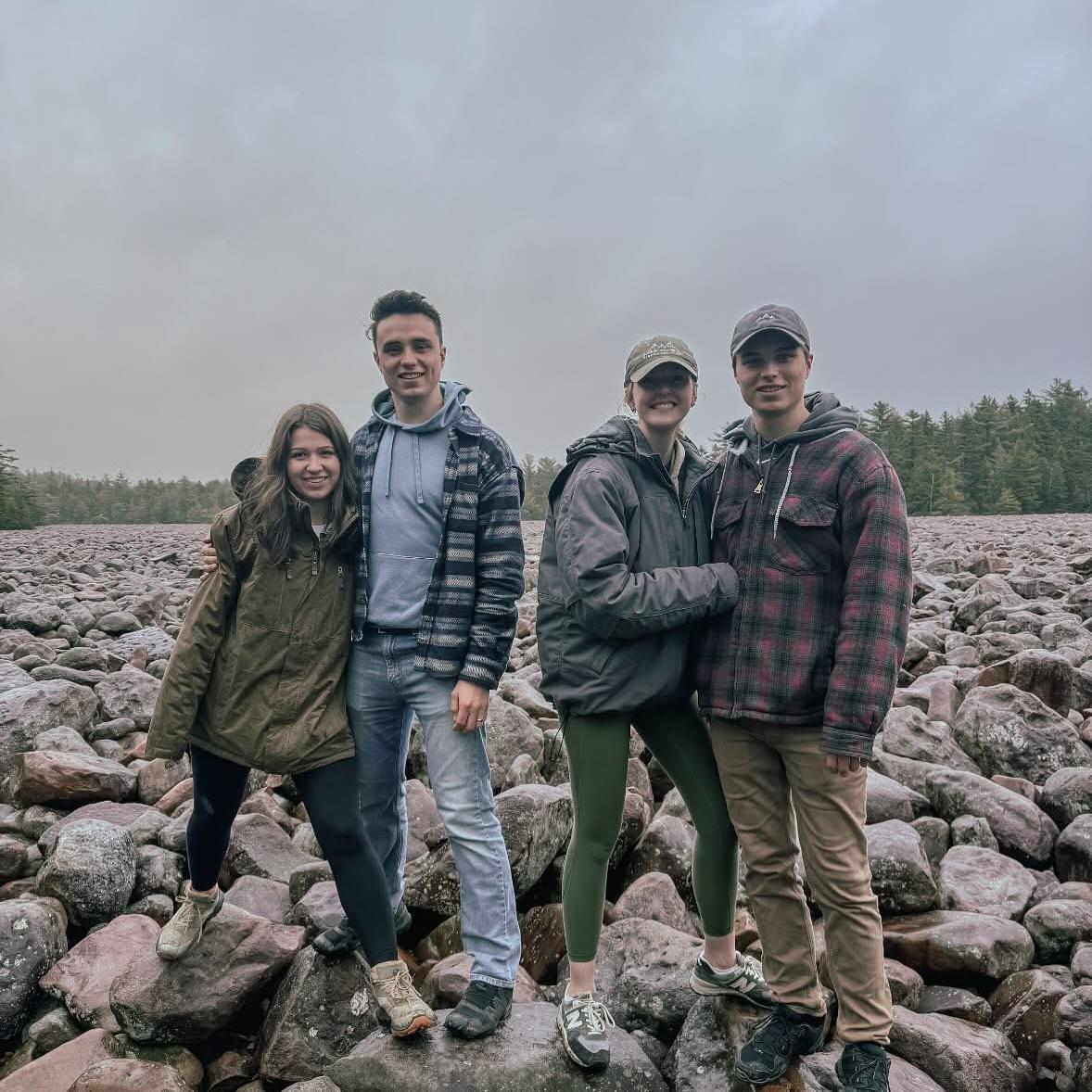 Some hikes in the Poconos.