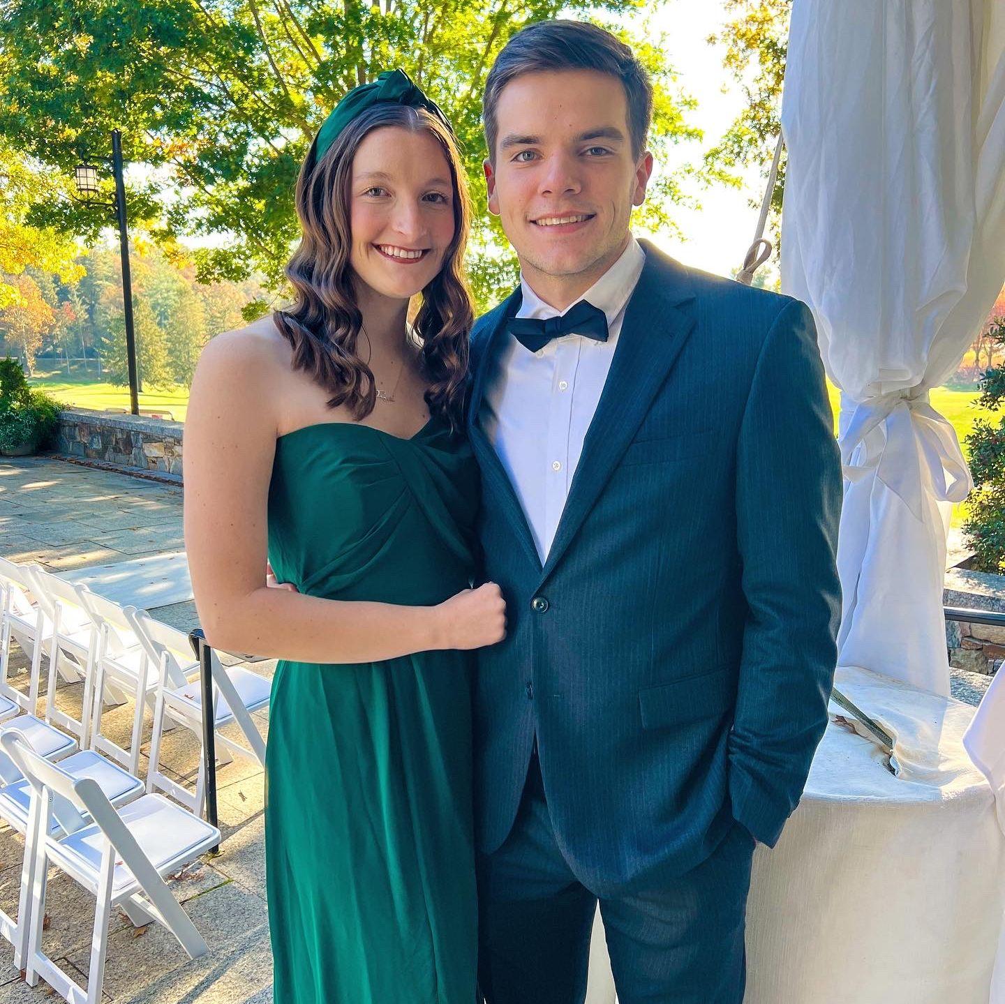 My cousin's wedding at the country club! Little did we know we'd be married here years later.