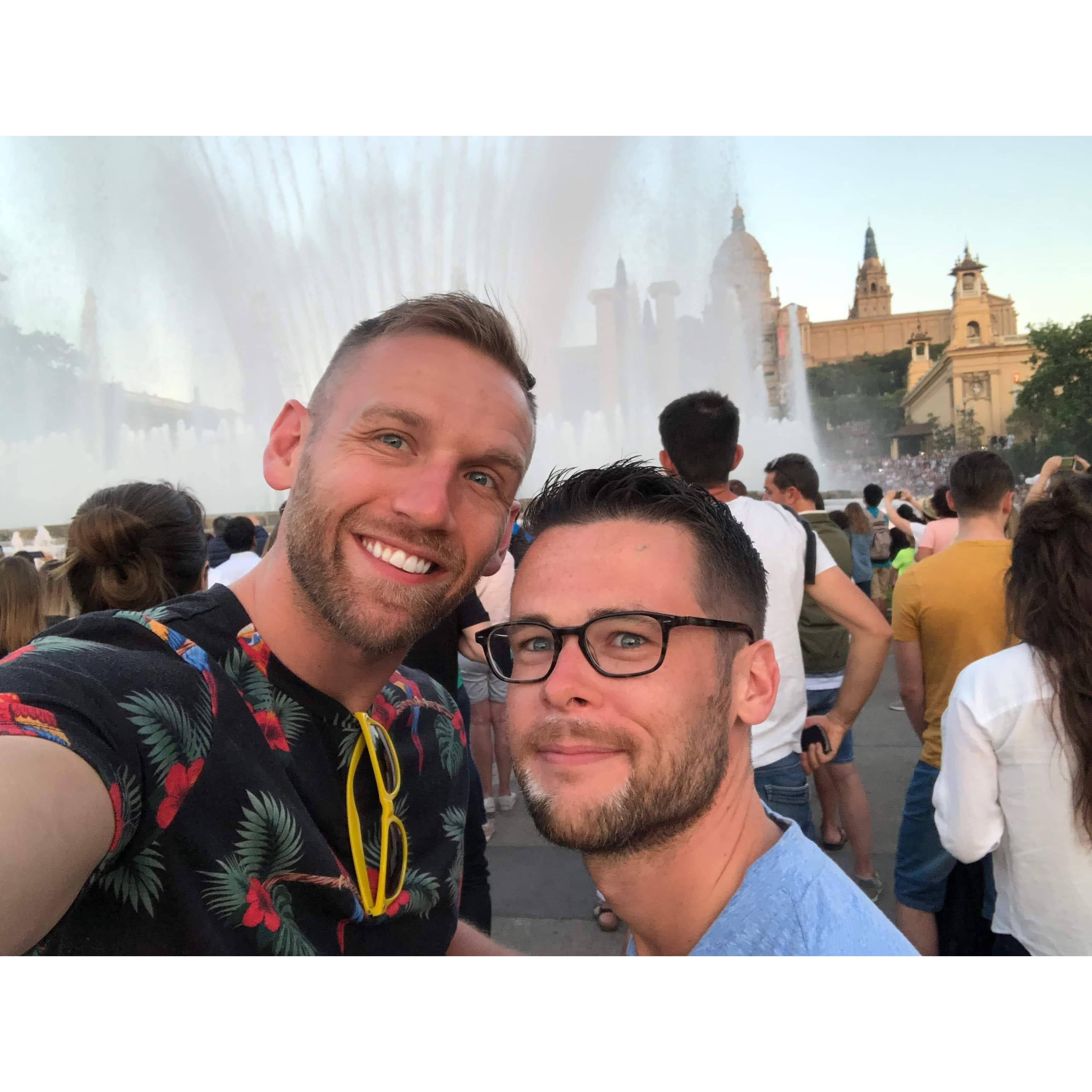 Font Màgica de Montjuïc in Barcelona, Spain