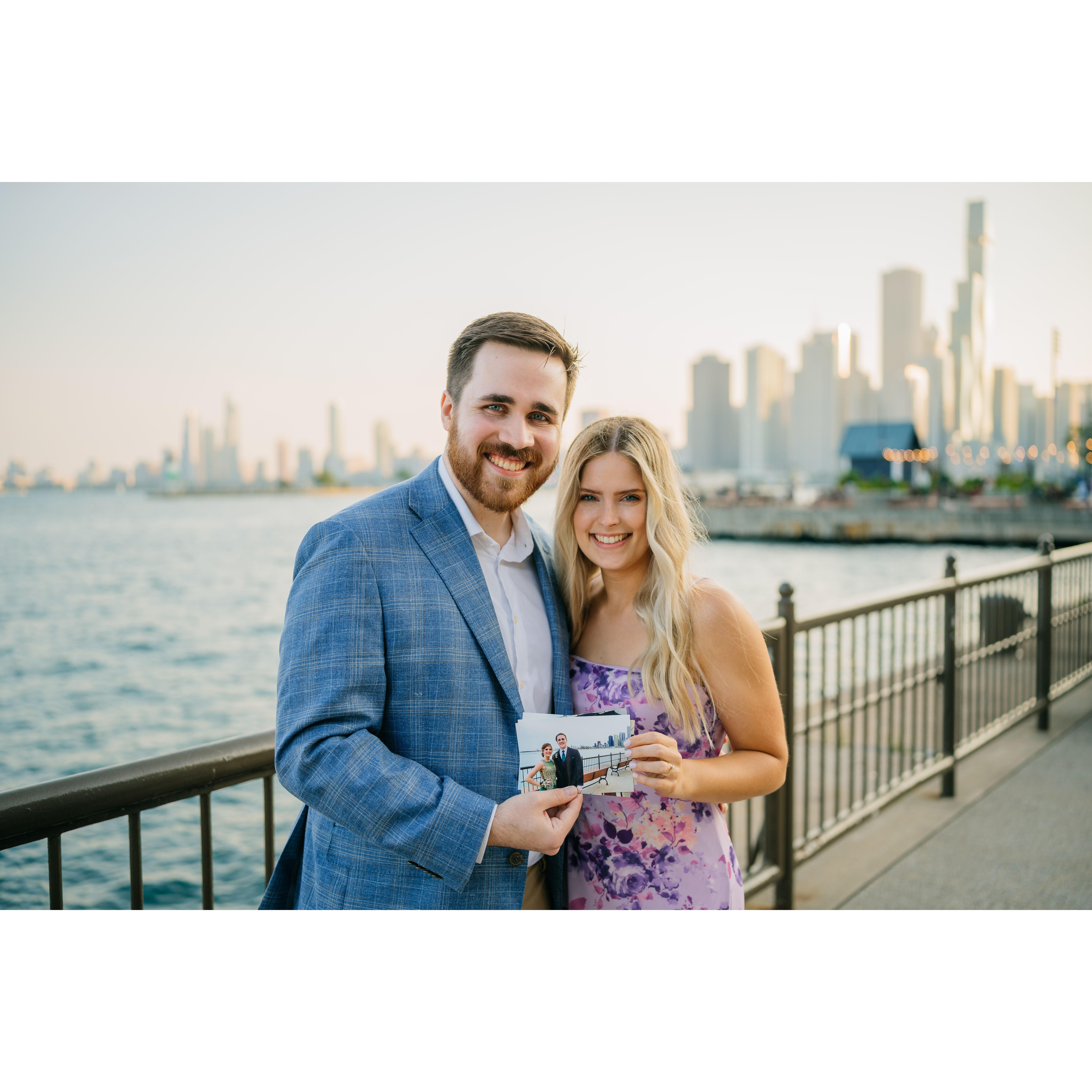 july 11, 2024- our ninth anniversary and the day we got engaged!