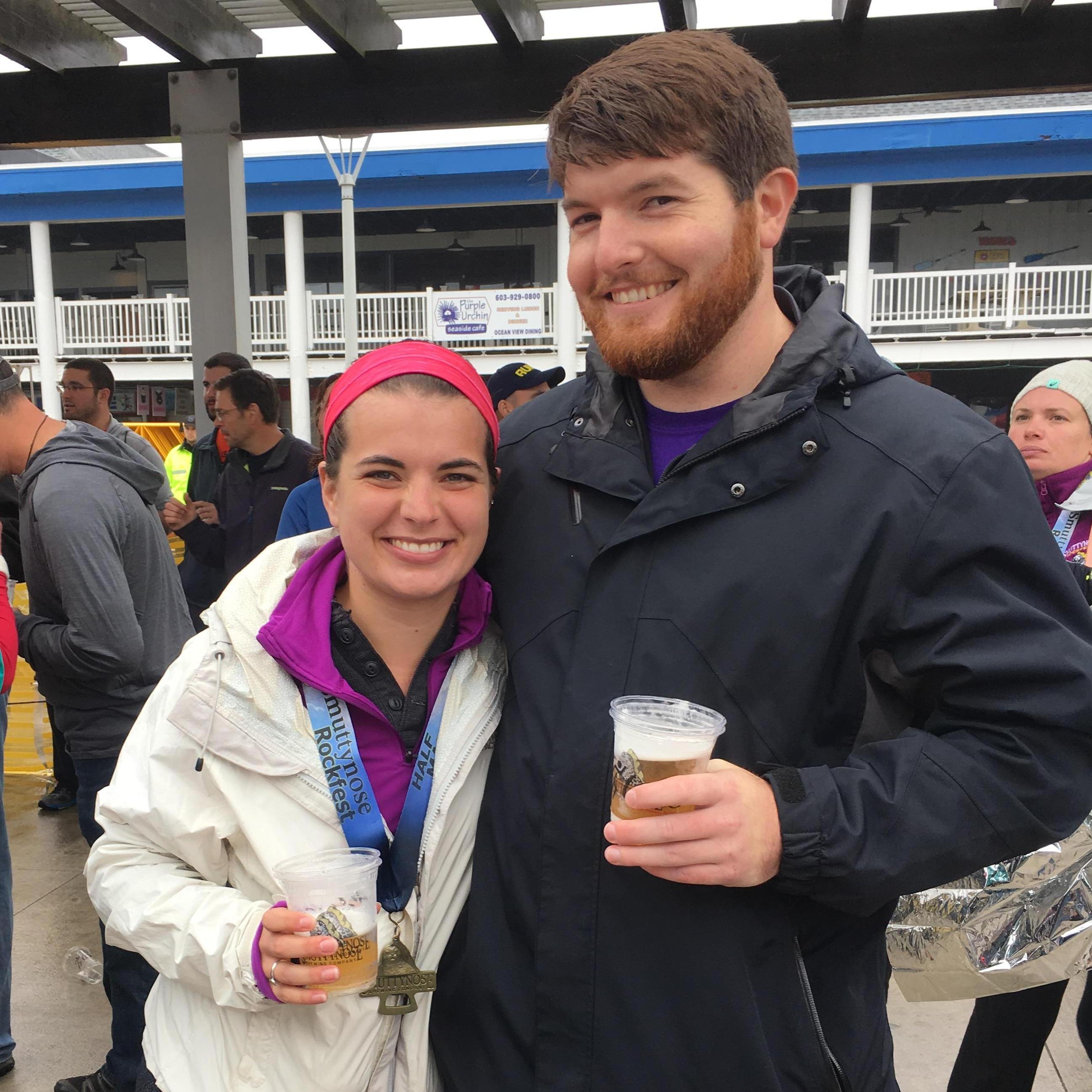 Beer post Smutty Half-Marathon!