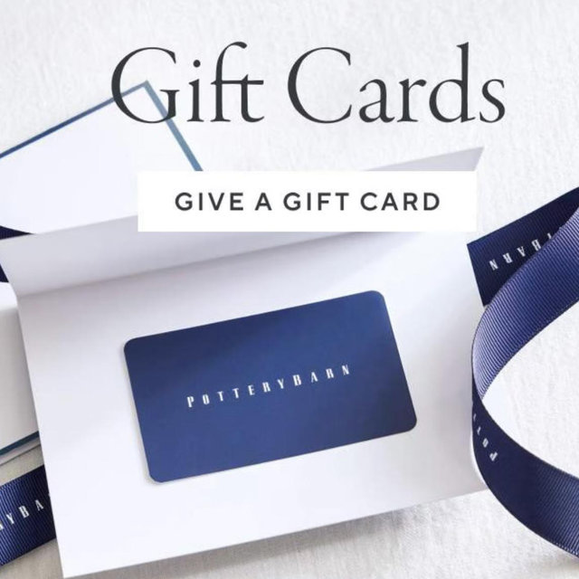 Pottery Barn Gift Card