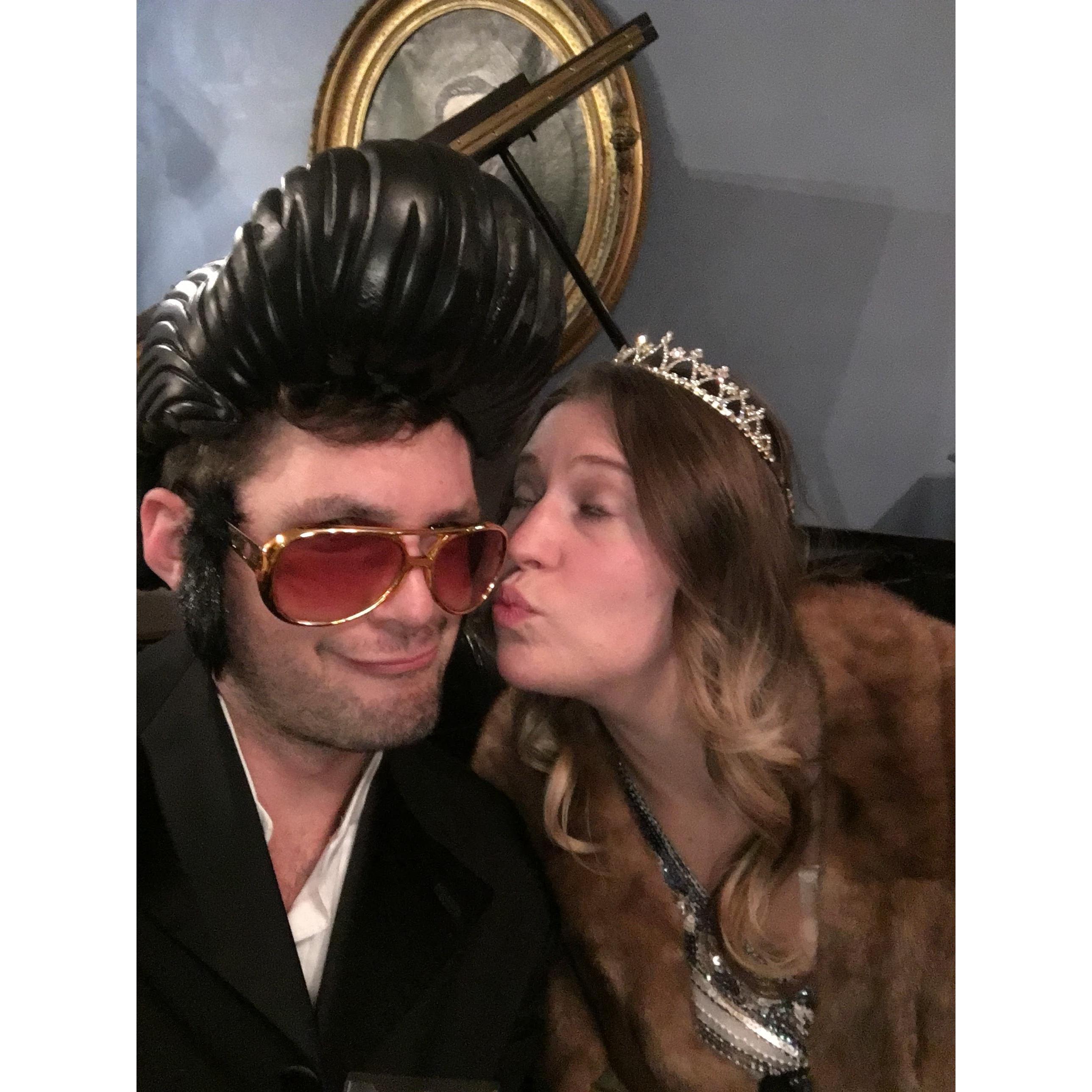 Murder Mystery dinner date -- Not certain, but Elvis probably did it