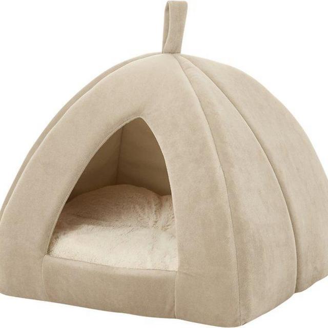 Large Frisco Cat/Dog Tent Bed, Sandy Beige