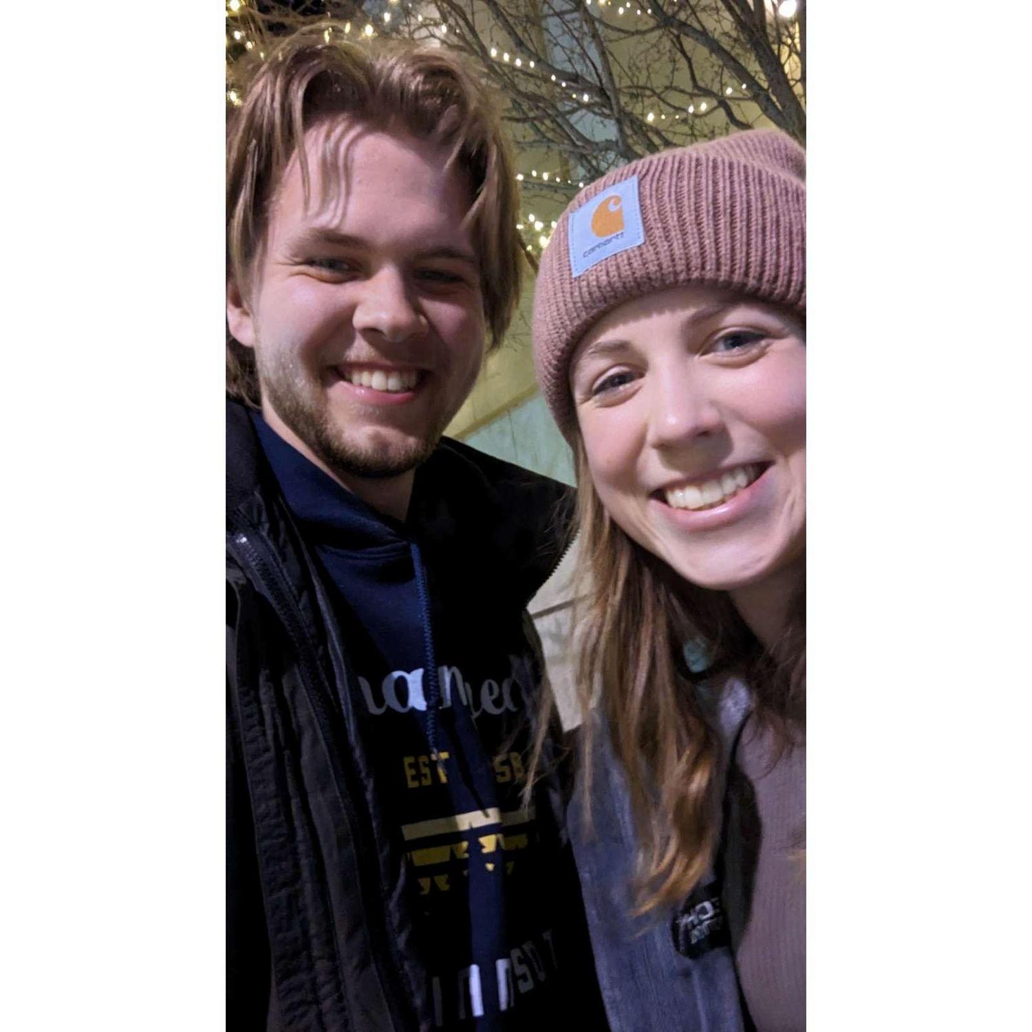 The first date!