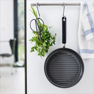 Levels Stackable Ceramic Nonstick Round Grill Pan