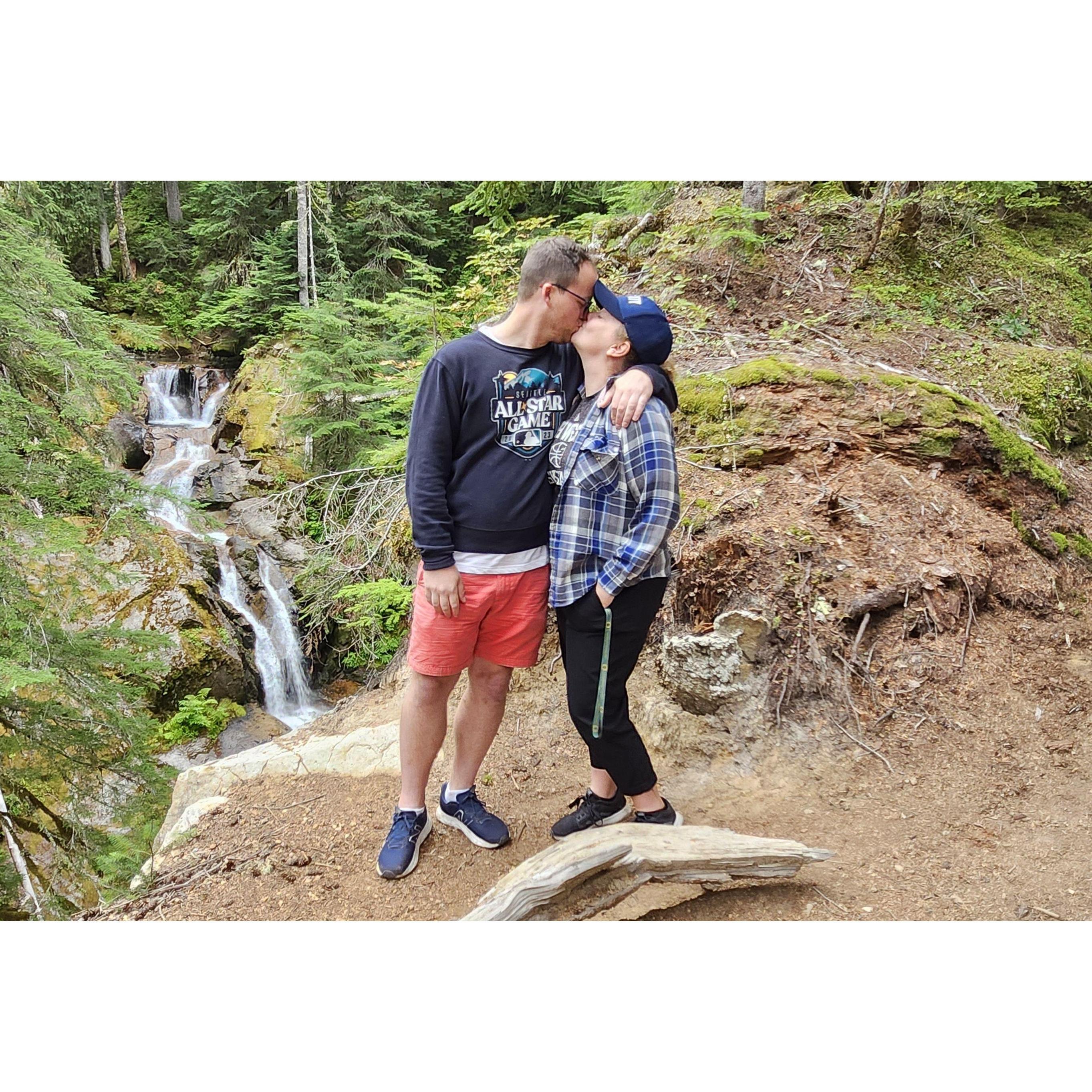 Hiking in Rainier National Park