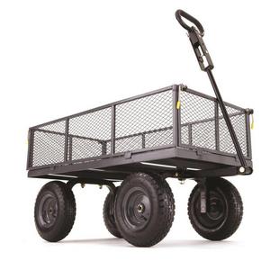 Gorilla Carts 6-cu ft Steel Yard Cart