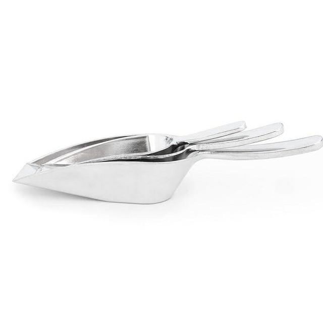 Fox Run Brands Aluminum Ice, 3-piece Scoop Set, Silver