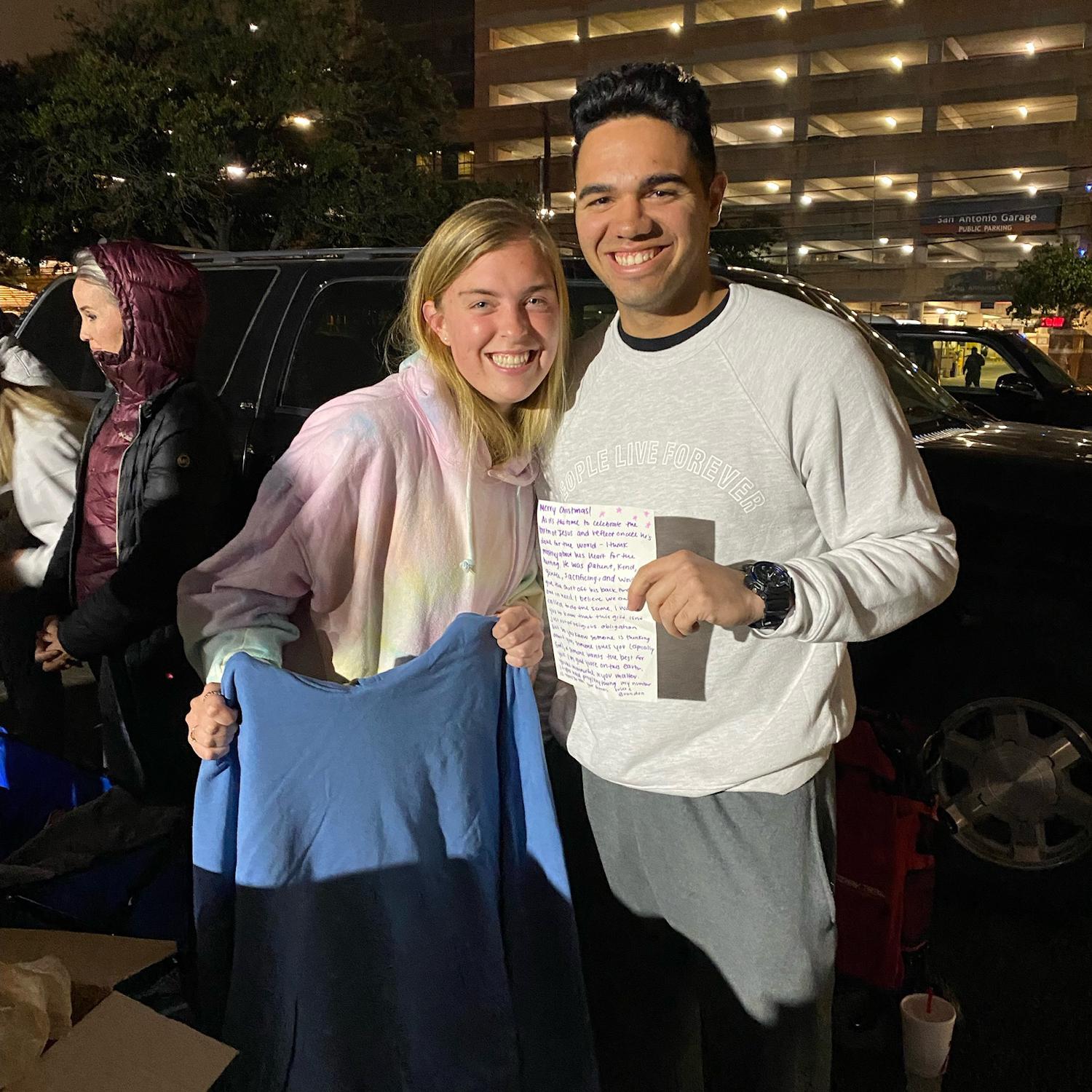 Got to serve with a homeless ministry while in Austin. Very neat