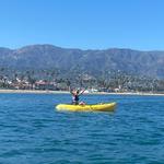 Kayaking through Santa Barbara Sailing Center